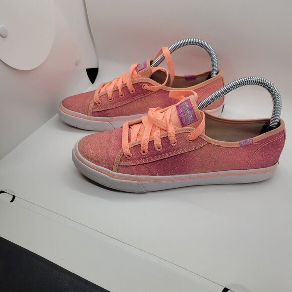 Keds-Double‎ Up Pink Ombre Sneaker-Womens 5M - Picture 1 of 9